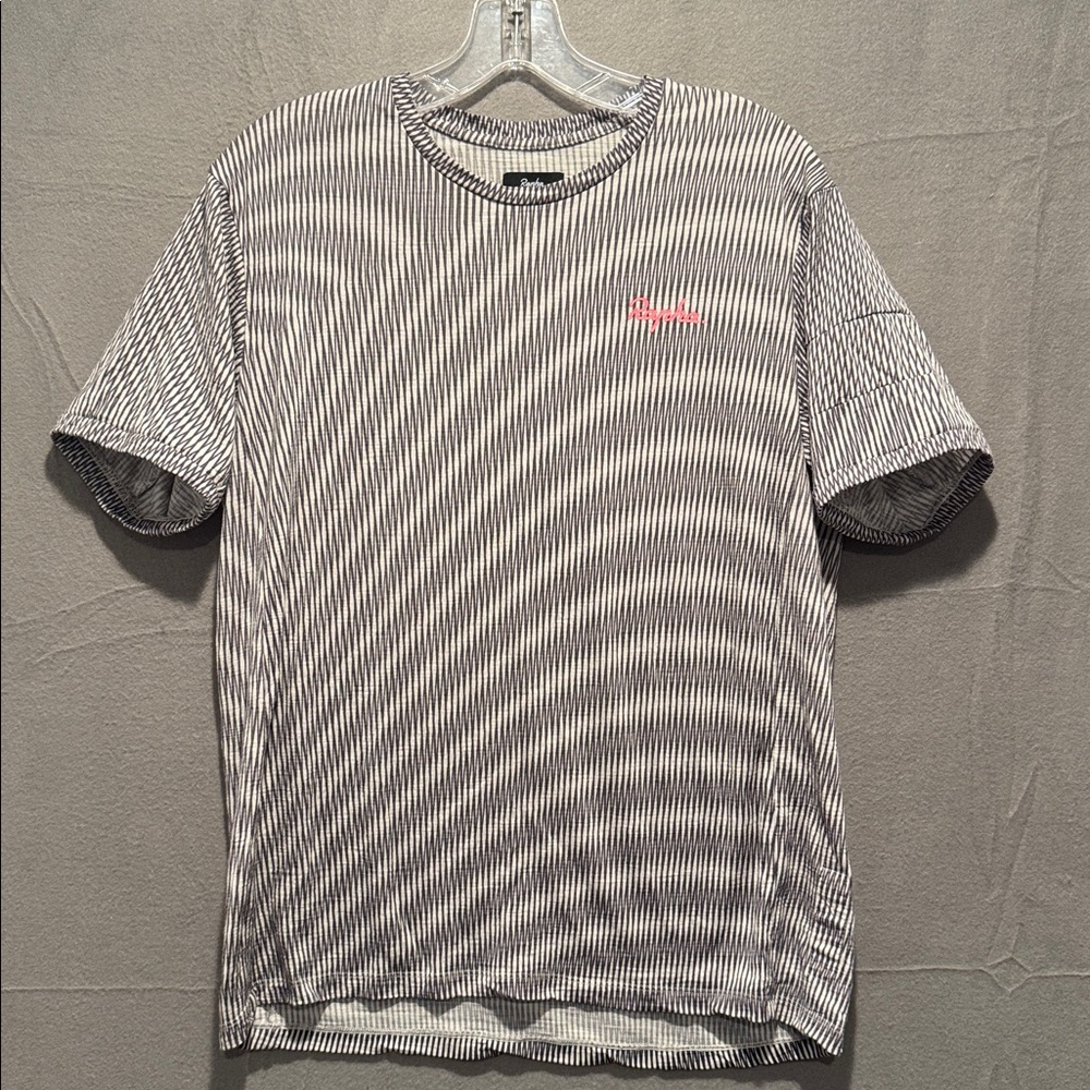 Rapha Gray And White Patterned Tee - image 1